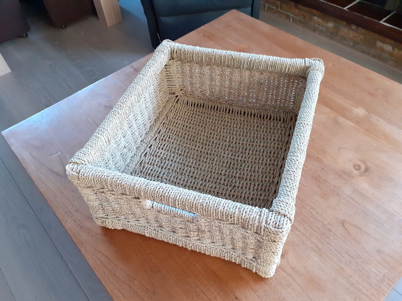 Teakhouten salontafel
