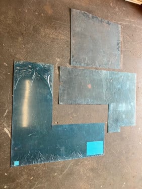 Plexiglas diverse stukken