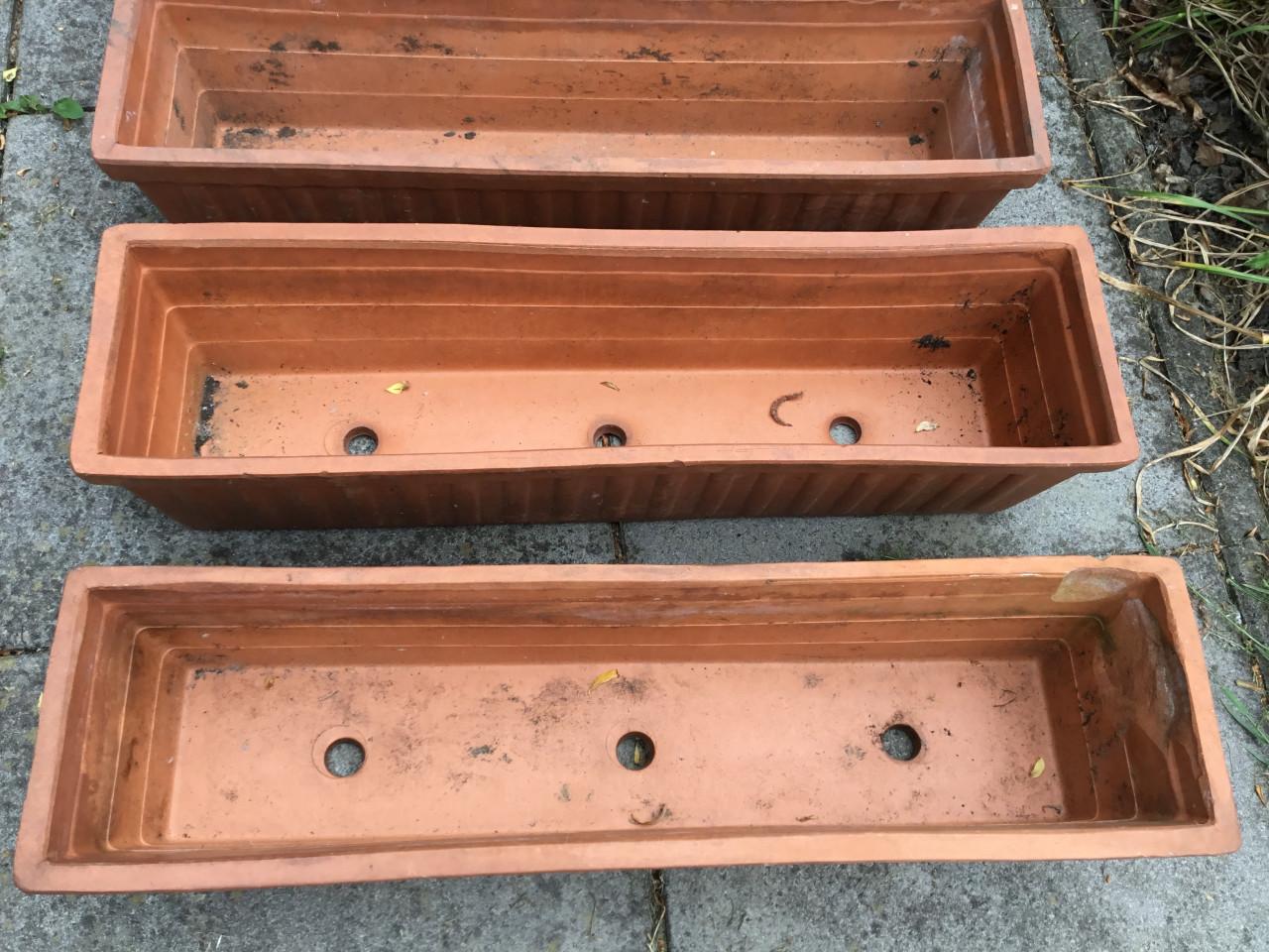 Bloembakken Terra Cotta