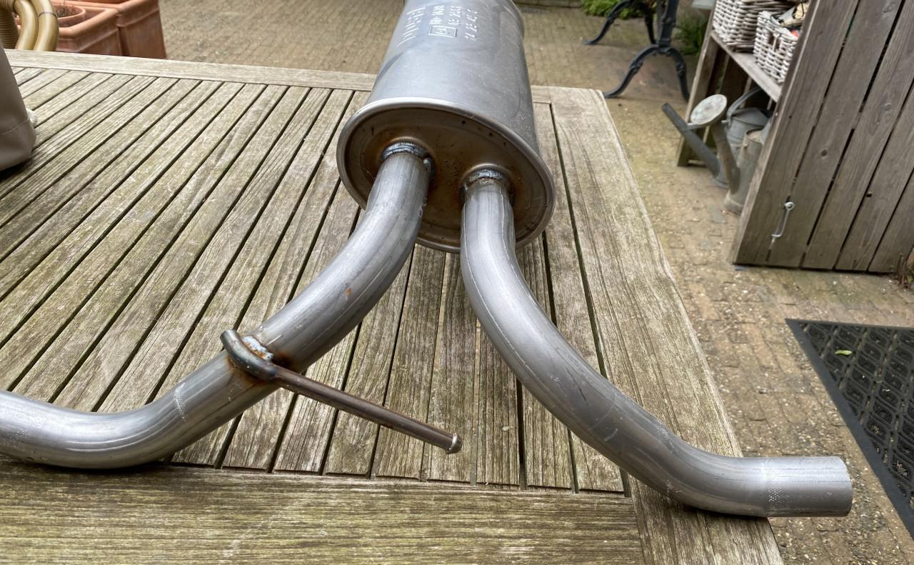 Uitlaat (nieuw, ongebruikt) Citroen C1