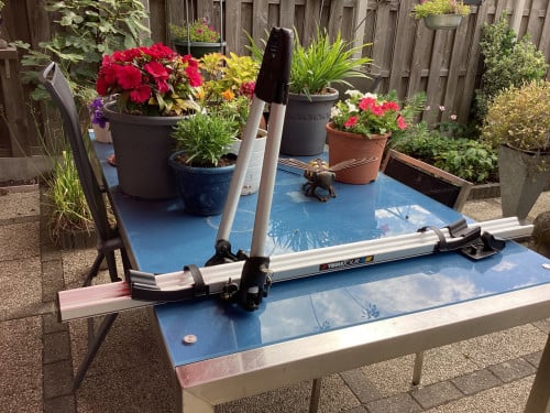 Fiets dakdrager.           Merk: Thule.  Type Tours.