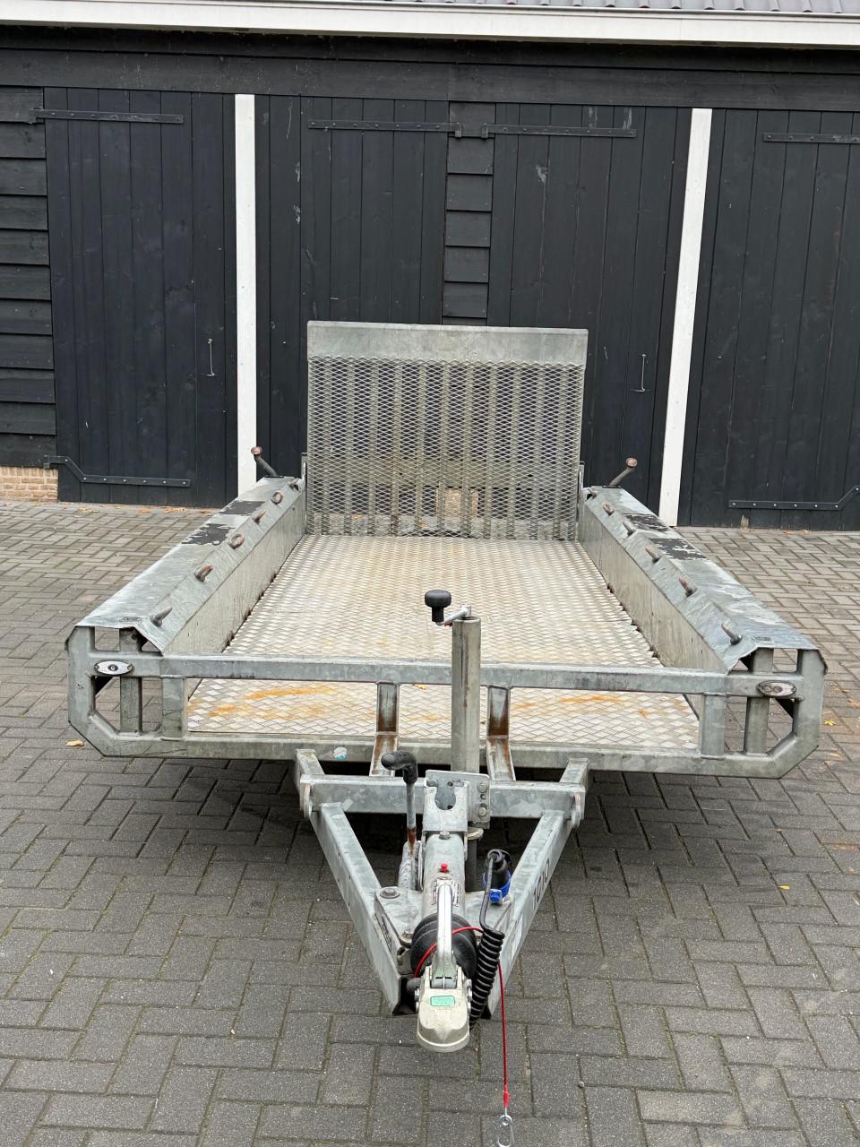 Nette complete set, Kubota KX019-4, sorteergrijper, aanhanger