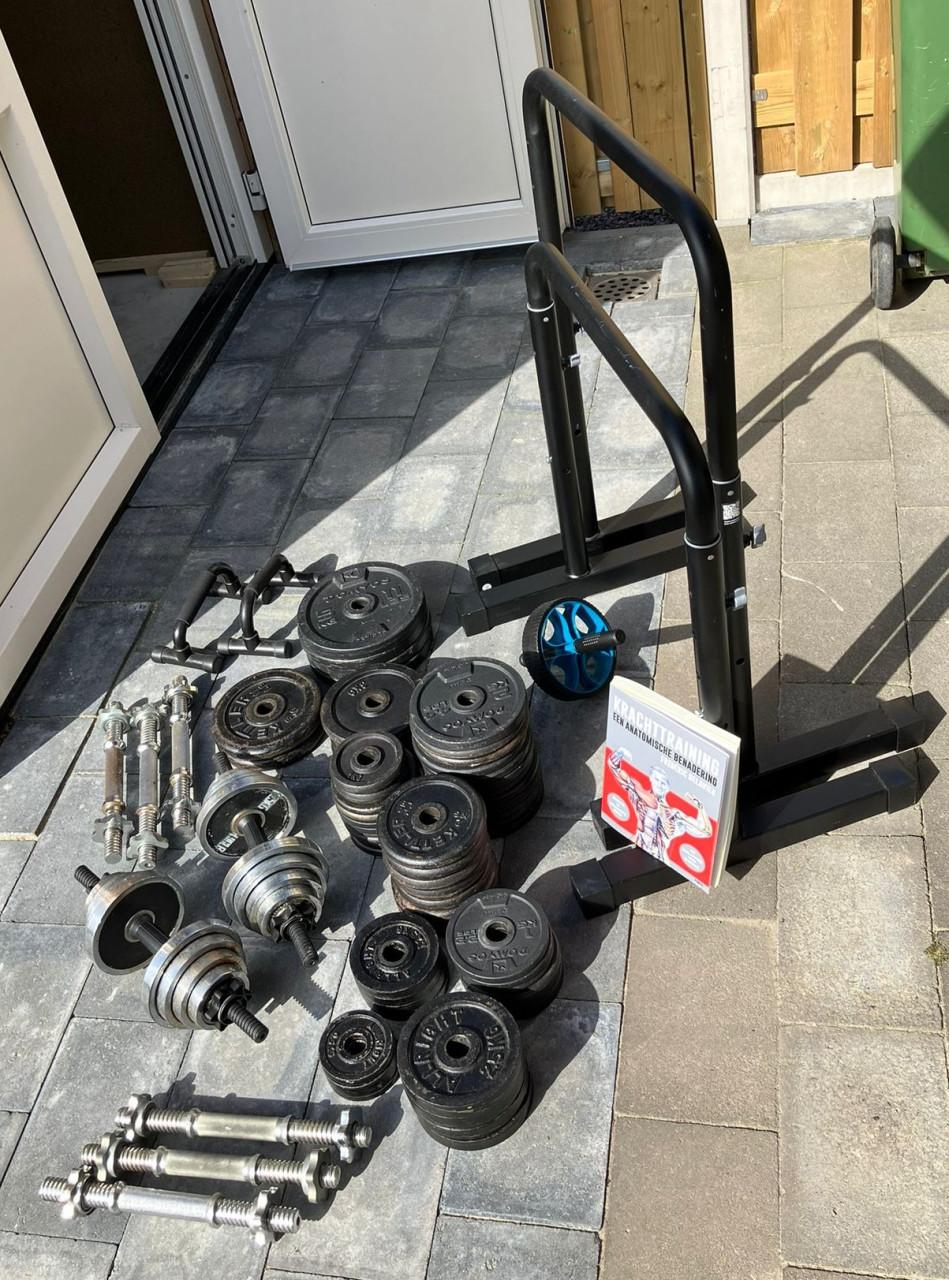 Diverse fitness spullen te koop