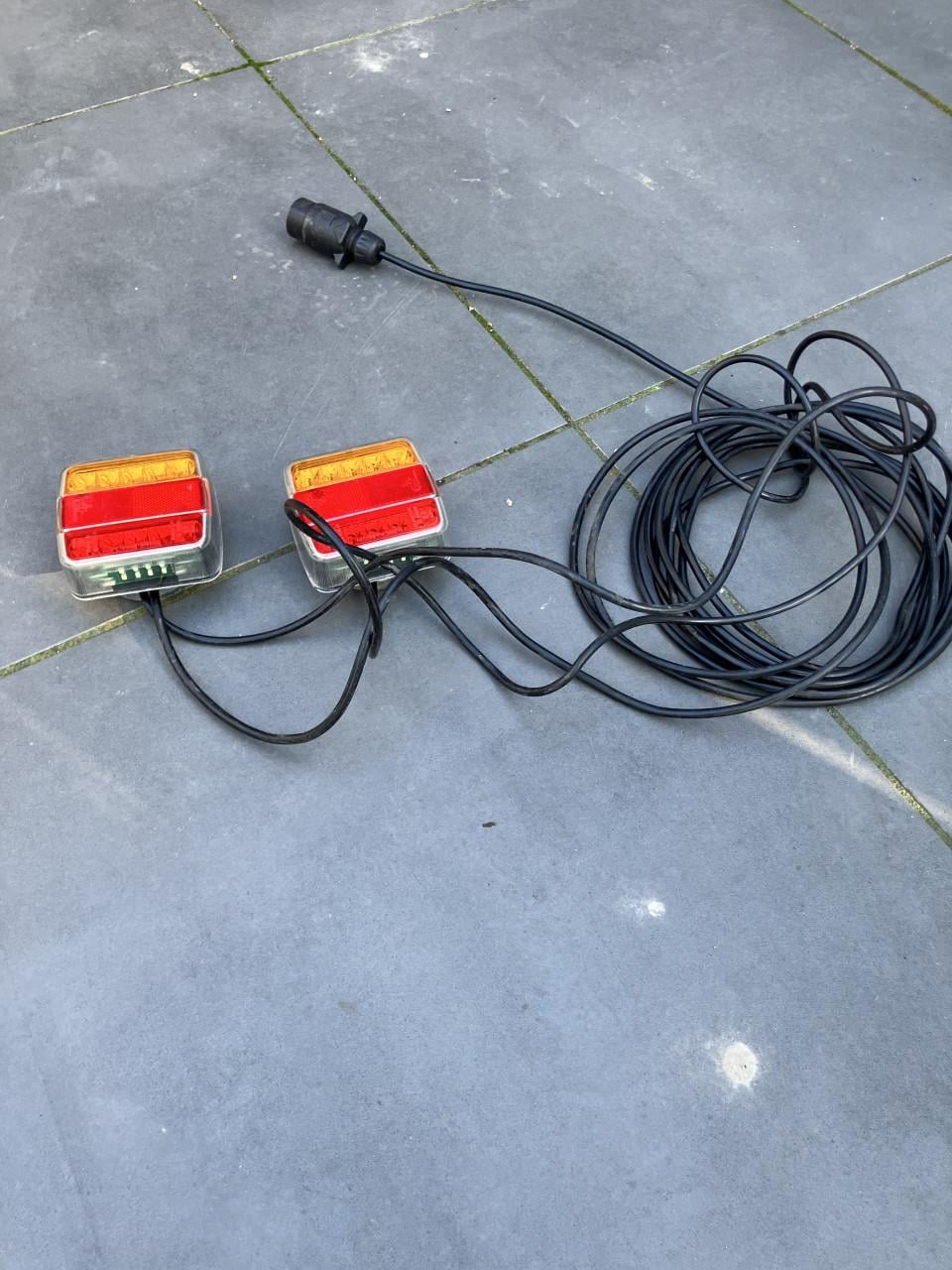 Boottrailer met verlichting