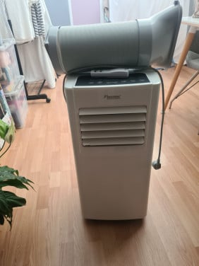 Sterke Mobiele airco 7000 BTU met timer & slaapstand – weinig gebruikt