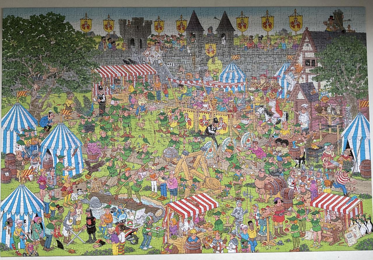 Van Haasteren puzzel, 1500 stukjes