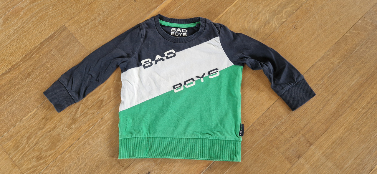 Jongens shirts lange mouw maat 92
