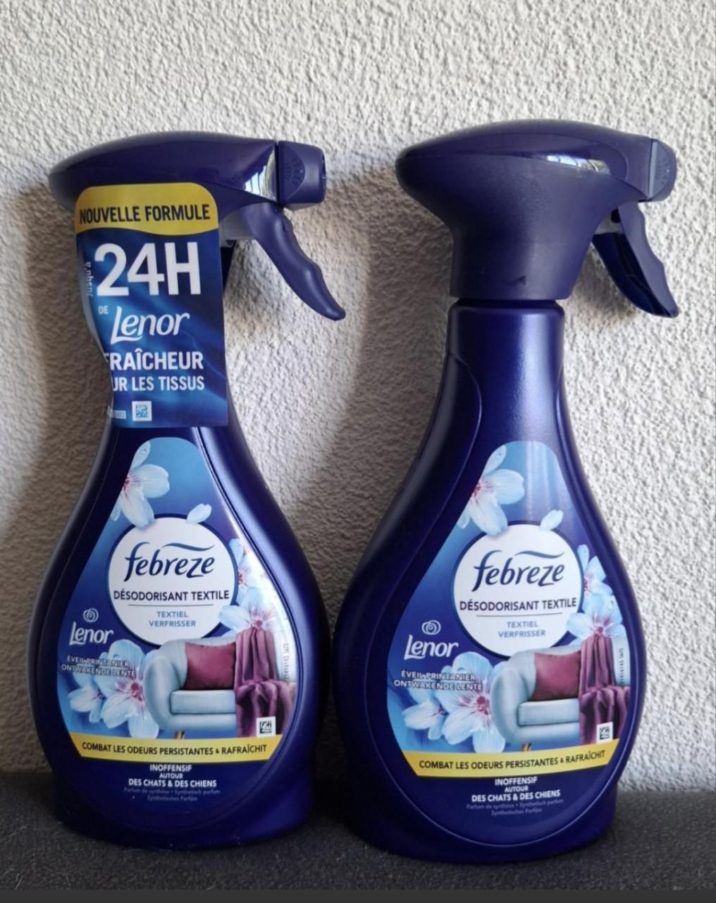 2 flessen Lenor Febreze