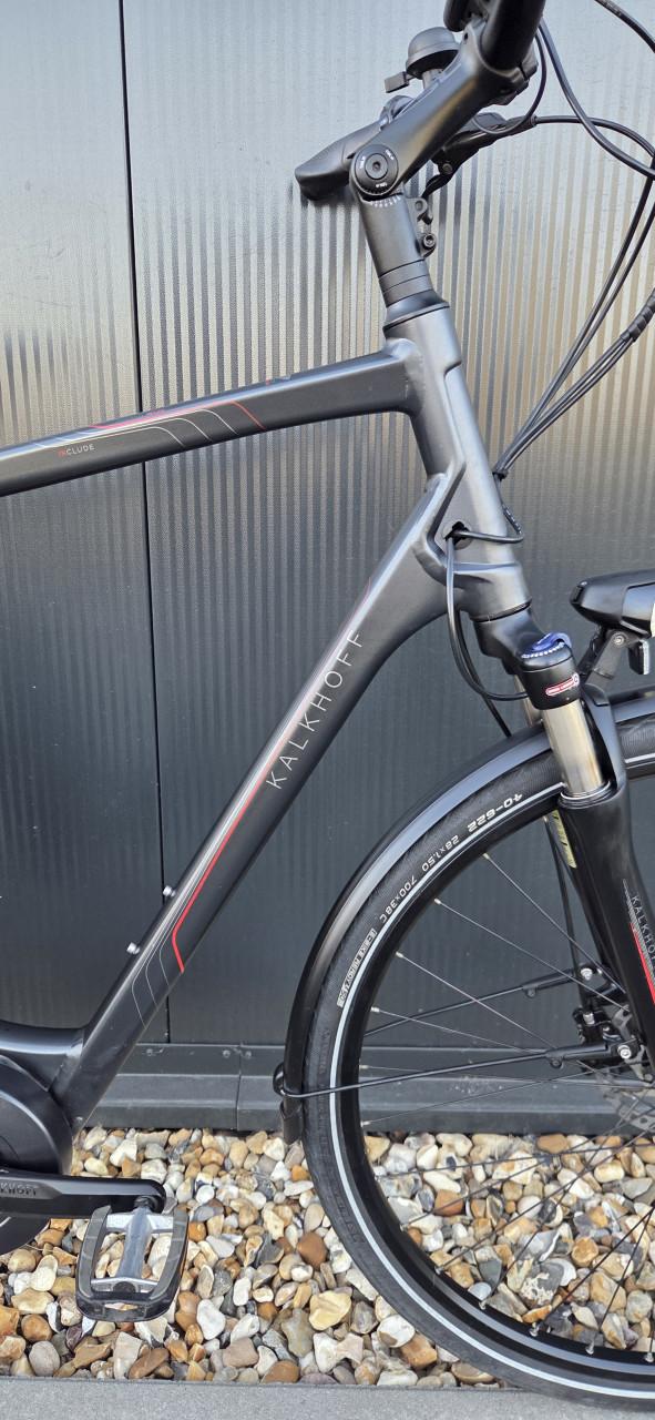 Kalkhoff Include  E-Bike. Belt aandrijving  600Wh Accu, met framemaat 60