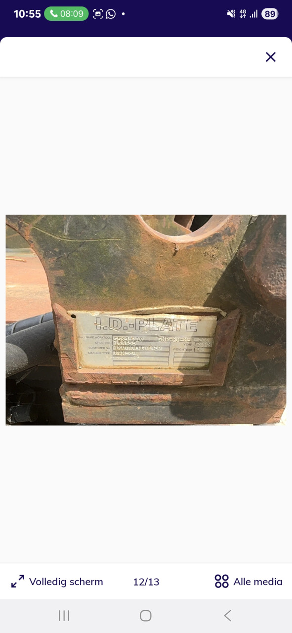 Sorteergrijper cw30