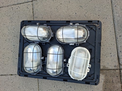 Buiten lampen