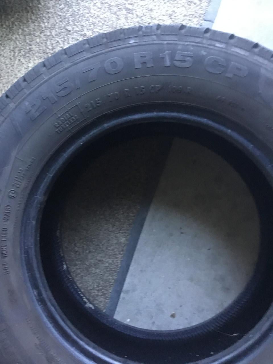 Band voor camper goede staat