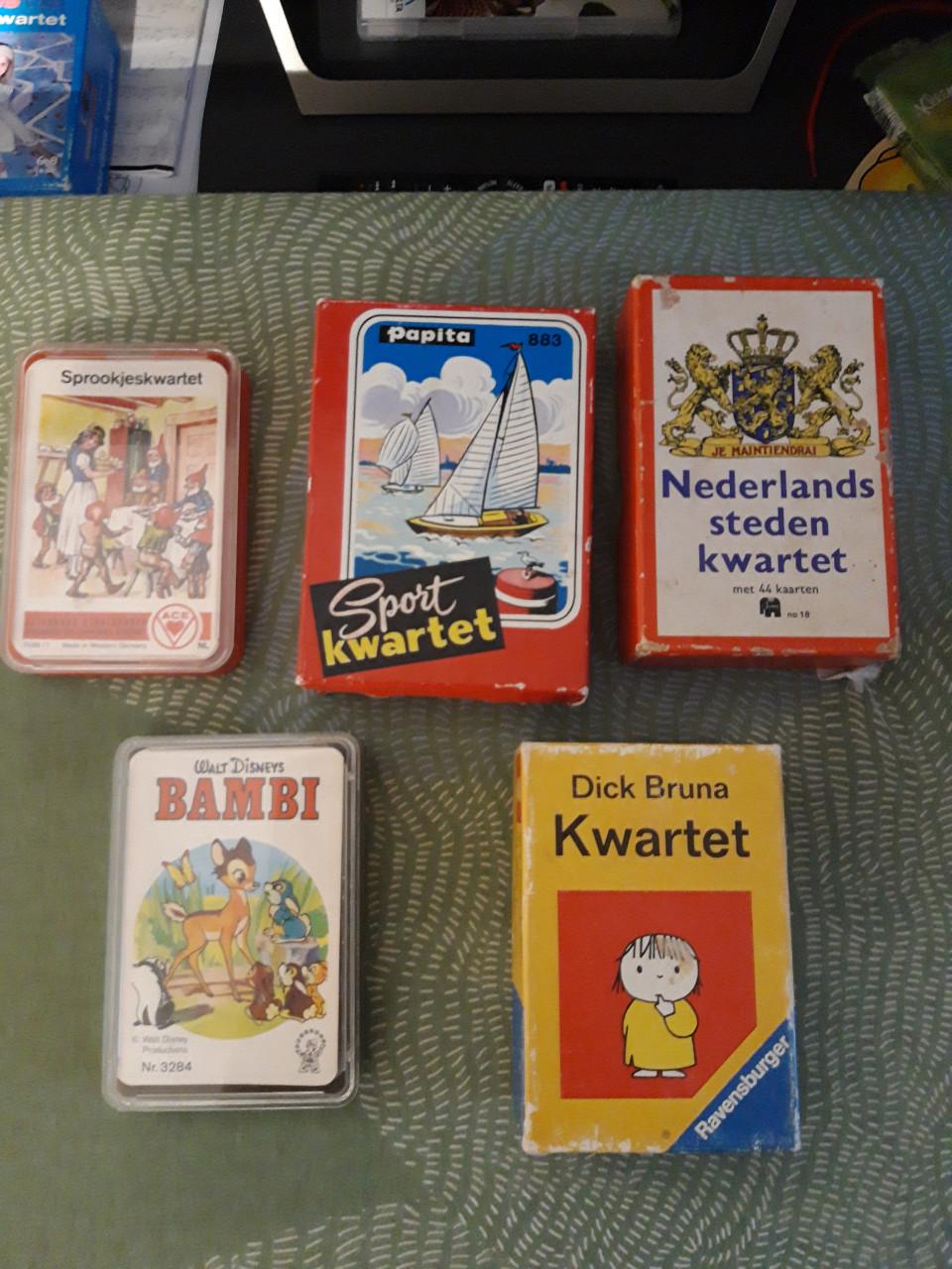 Selectie vintage kwartetten
