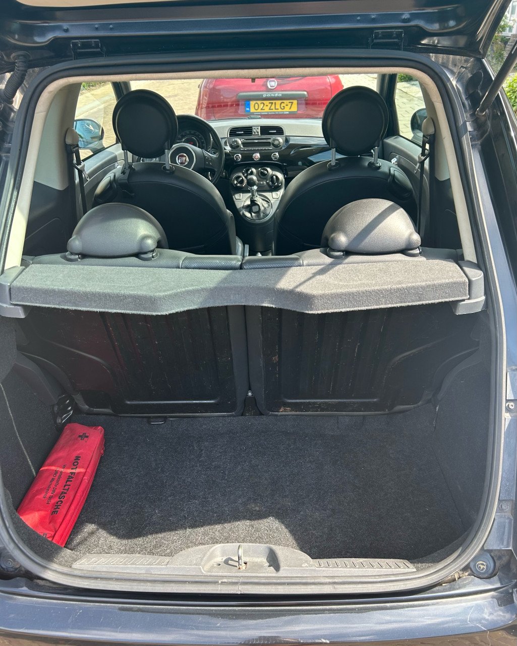Fiat 500 zwart