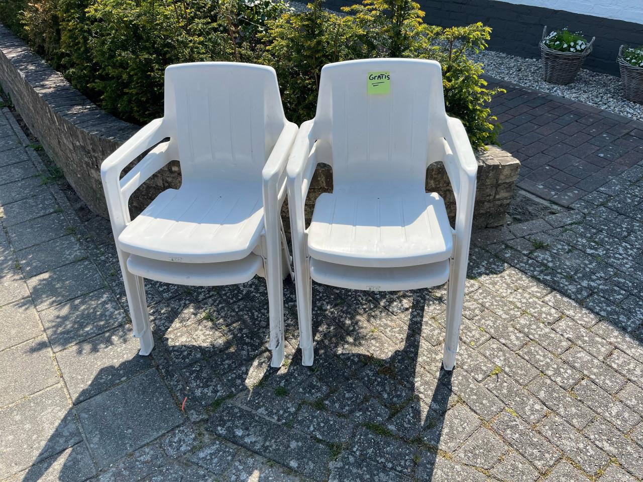4 Tuinstoelen