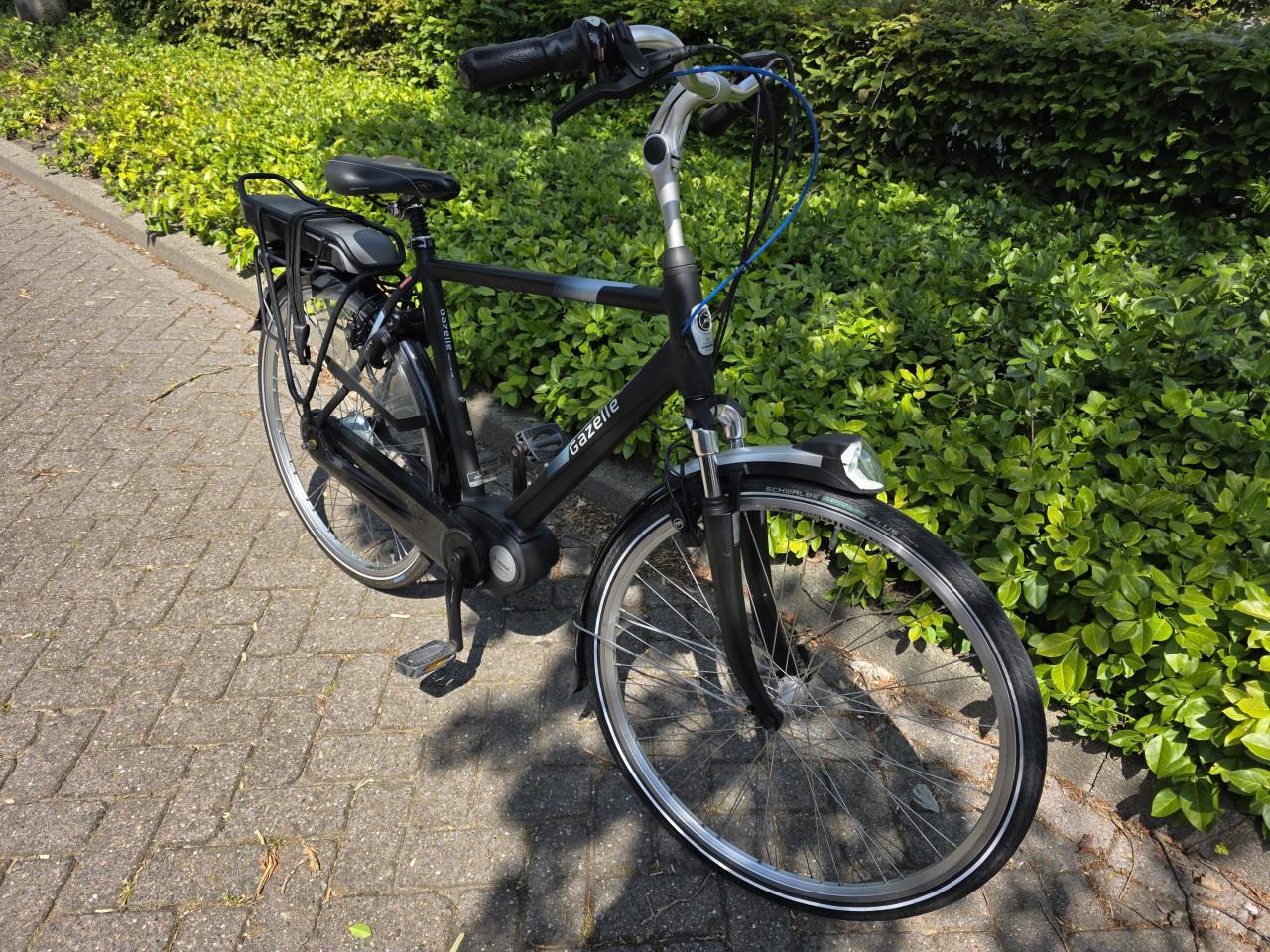 Schitterende Gazelle elektrische heren fiets met Bosch middenmotor