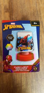 🎈Spiderman Push lampje