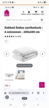 Dekbed 2 persoons