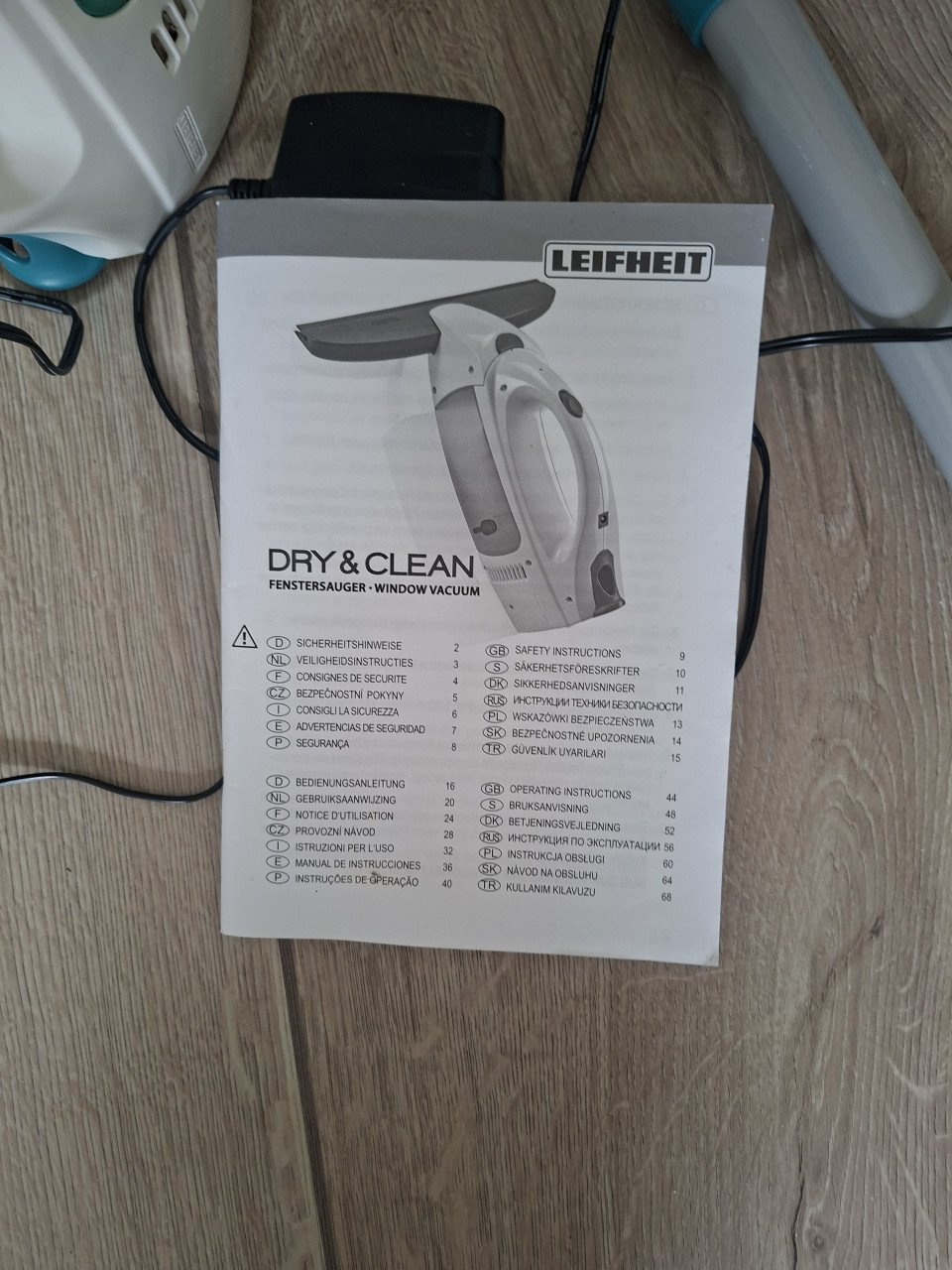 Dry clean leifheit raamwisser