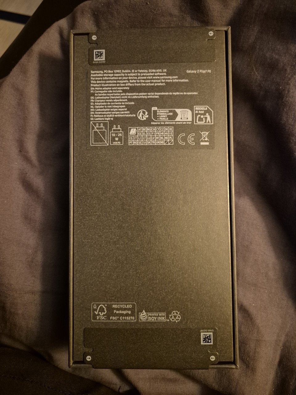 Te koop Nieuwe Samsung Galaxy Z flip 7FE