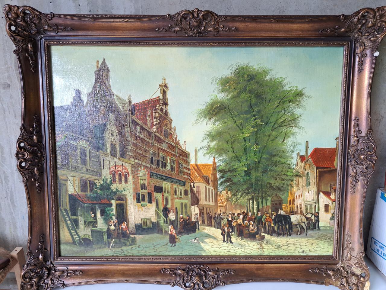 Te koop schilderij van H.Sindorf