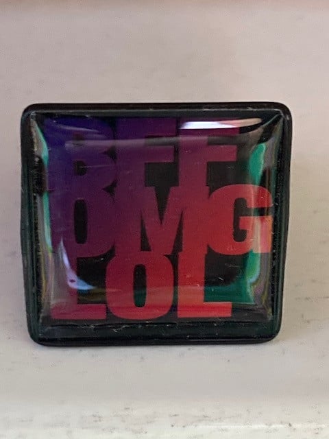 Grappige kunststof Ringen