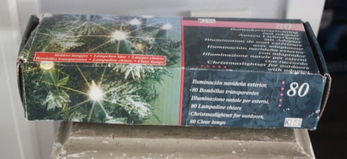 Setlampjes 80 lichtjessnoer voor binnen en buiten gebruik
