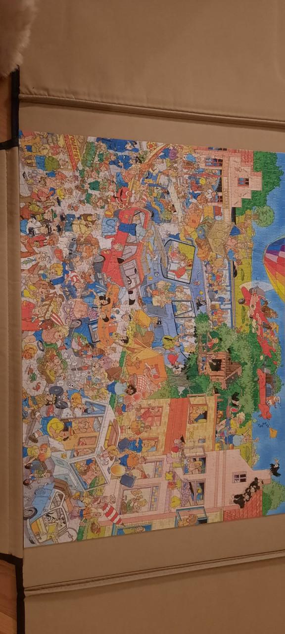 Dubbelpuzzel Jan van Haasteren 2 x 1000 stukjes