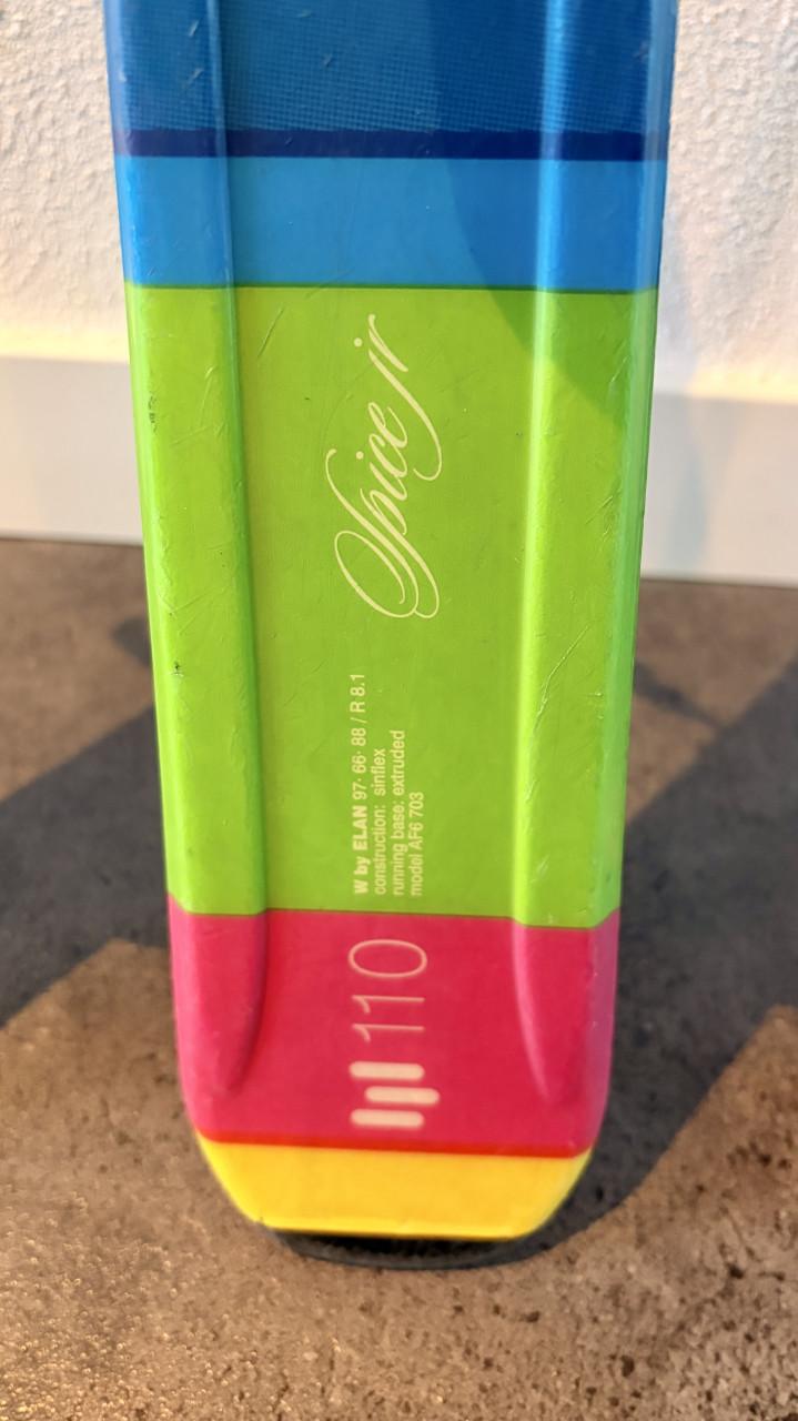 Ski’s met stokken. 110 cm.