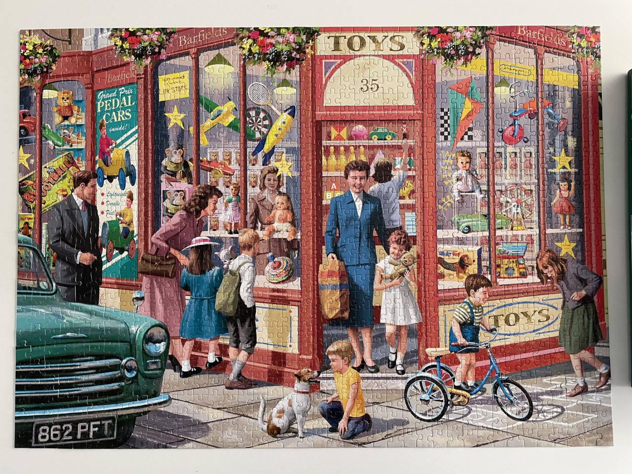 Falcon puzzel: The toy shop 11284