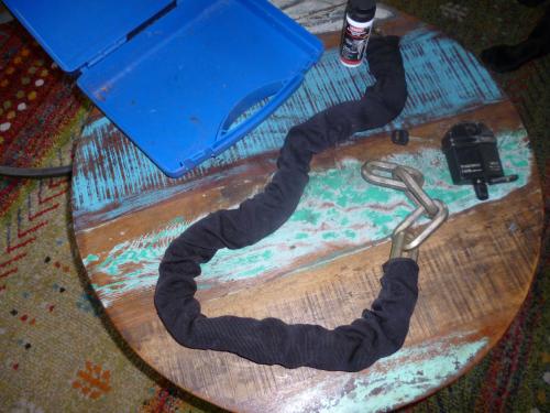 ABUS CARAVAN KETTING SLOT VOOR OPEN VELGEN