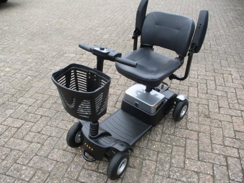 Zgan Vivo opvouwbare scootmobiel van Life & Mobility met luchtbanden