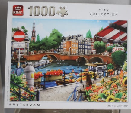 Puzzel 1000 stukjes amsterdam