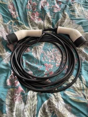 E Rock oplaadkabel type 2 - 7,5 m - 1 fase - hybride en EV