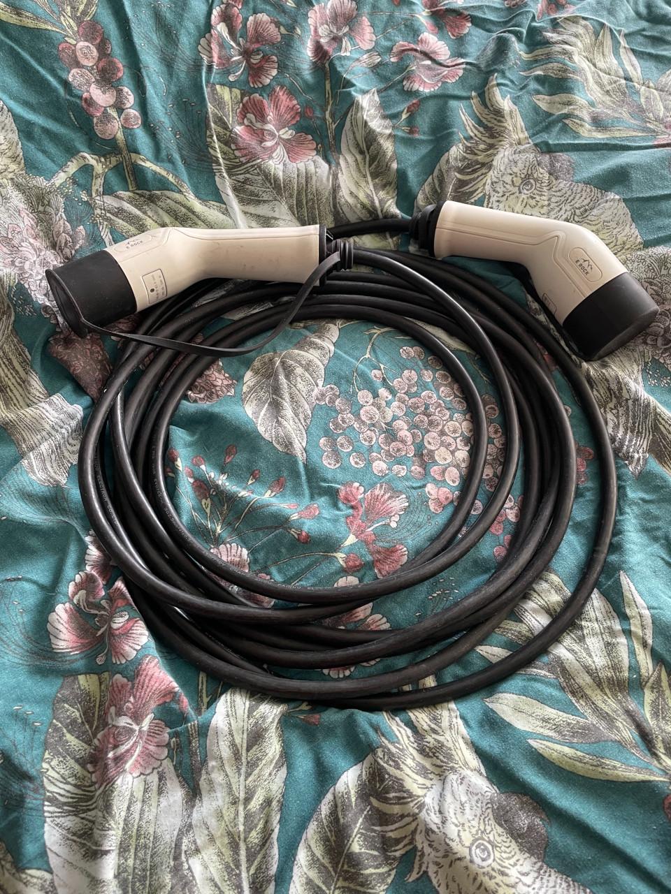E Rock oplaadkabel type 2 - 7,5 m - 1 fase - hybride en EV