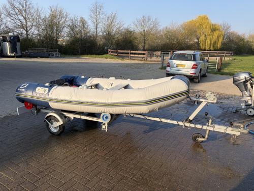 Zodiac rib + yamaha 8pk