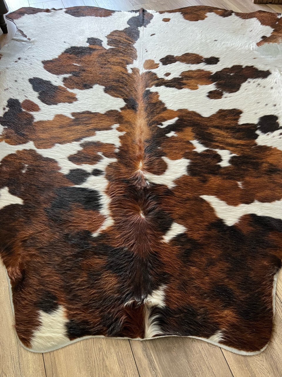 Kwalitatief mooie koeienhuid vloerkleed kleed echt leder