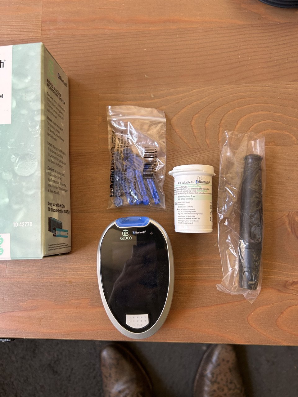 Te koop bloedglucose controlesysteem .