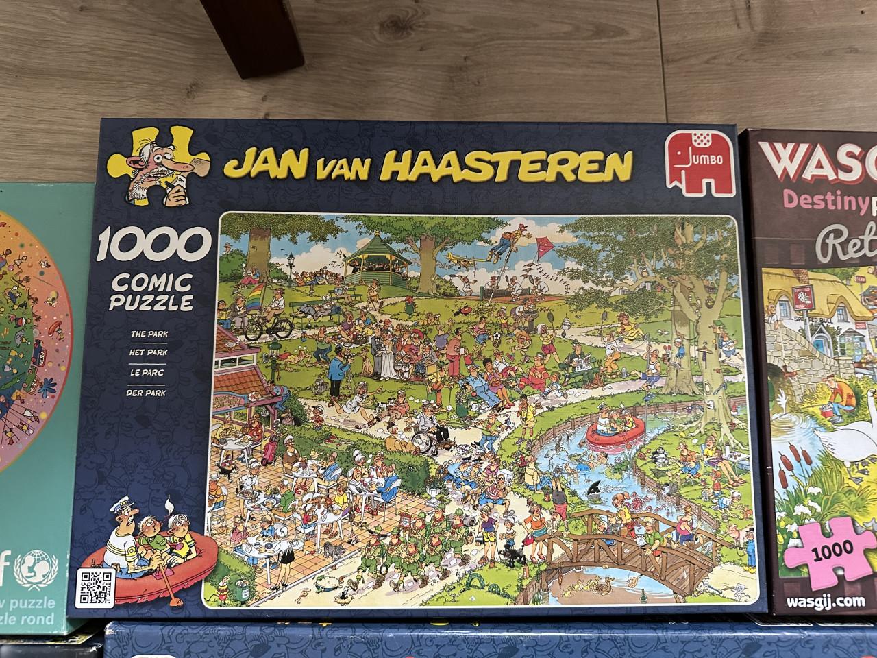 Puzzels Jan van Haasteren en Unicef