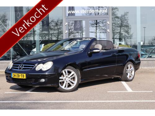 Mercedes-Benz Clk-klasse cabrio 200 k. avantgarde l nappa leder l comand l 