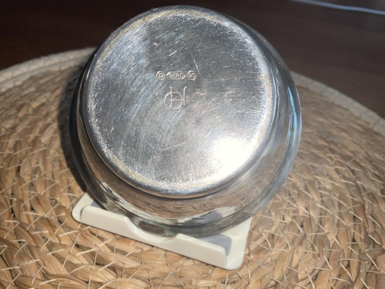 Vintage Gero Zilmeta theeservies - Theepot, melkkan, suikerpot