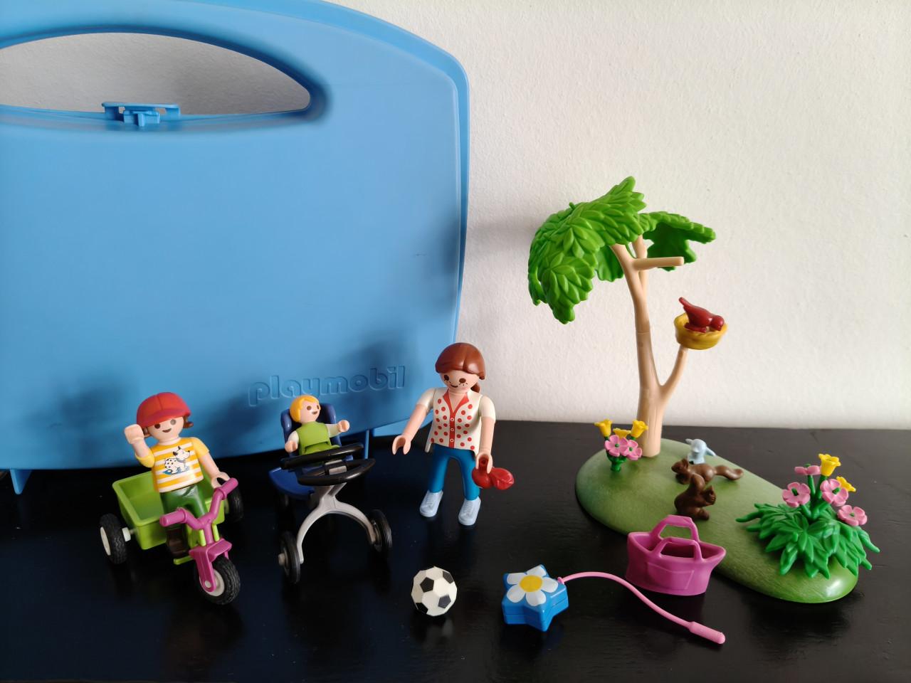 Playmobil opbergdoos en picknick set