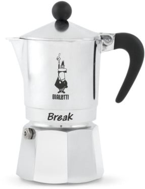 Bialetti Break Moka Express Zilver Perculator