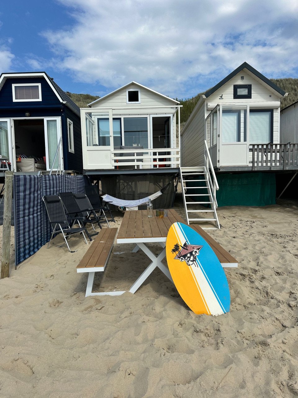 Te huur: ons gezellige strandhuisje nr 131 in Dishoek