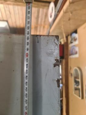 Stalen garderobe kast