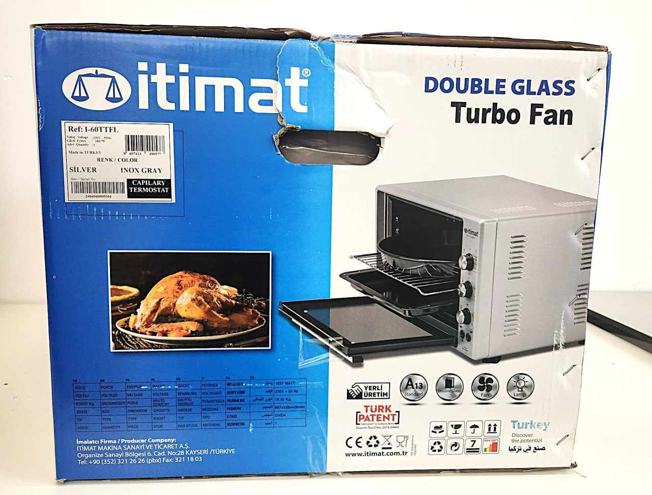 Itimat 60 Oven - Ref: I60TTFL