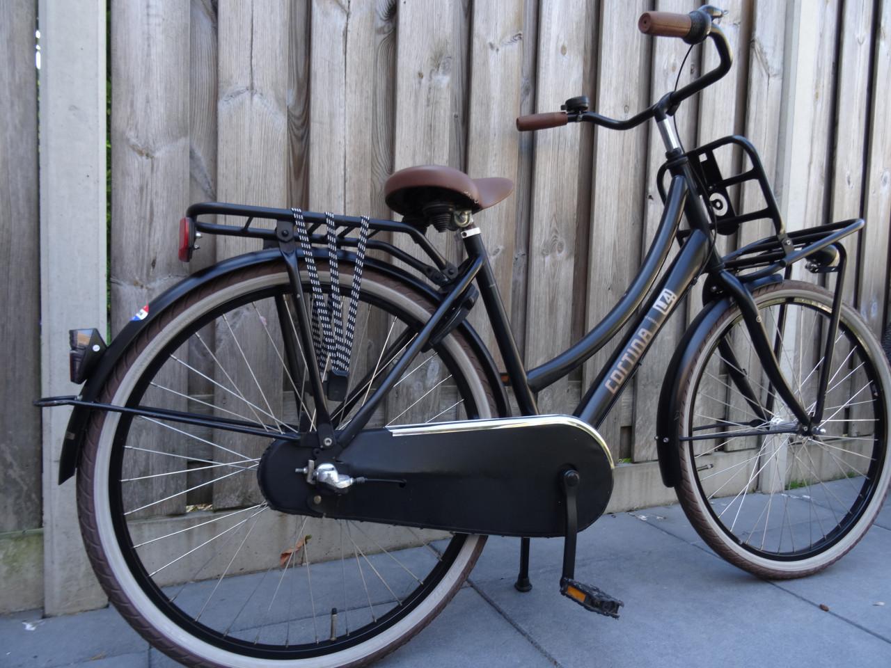 🚲 Cortina U4 Transport Meisjesfiets – 26 inch | Zwart