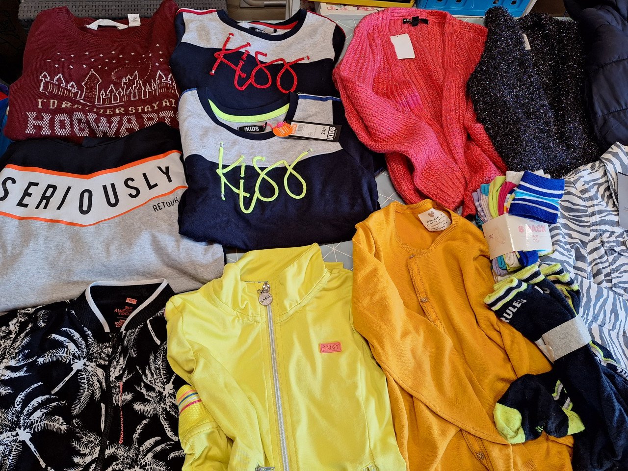 Pakket meiden kleding 134&140