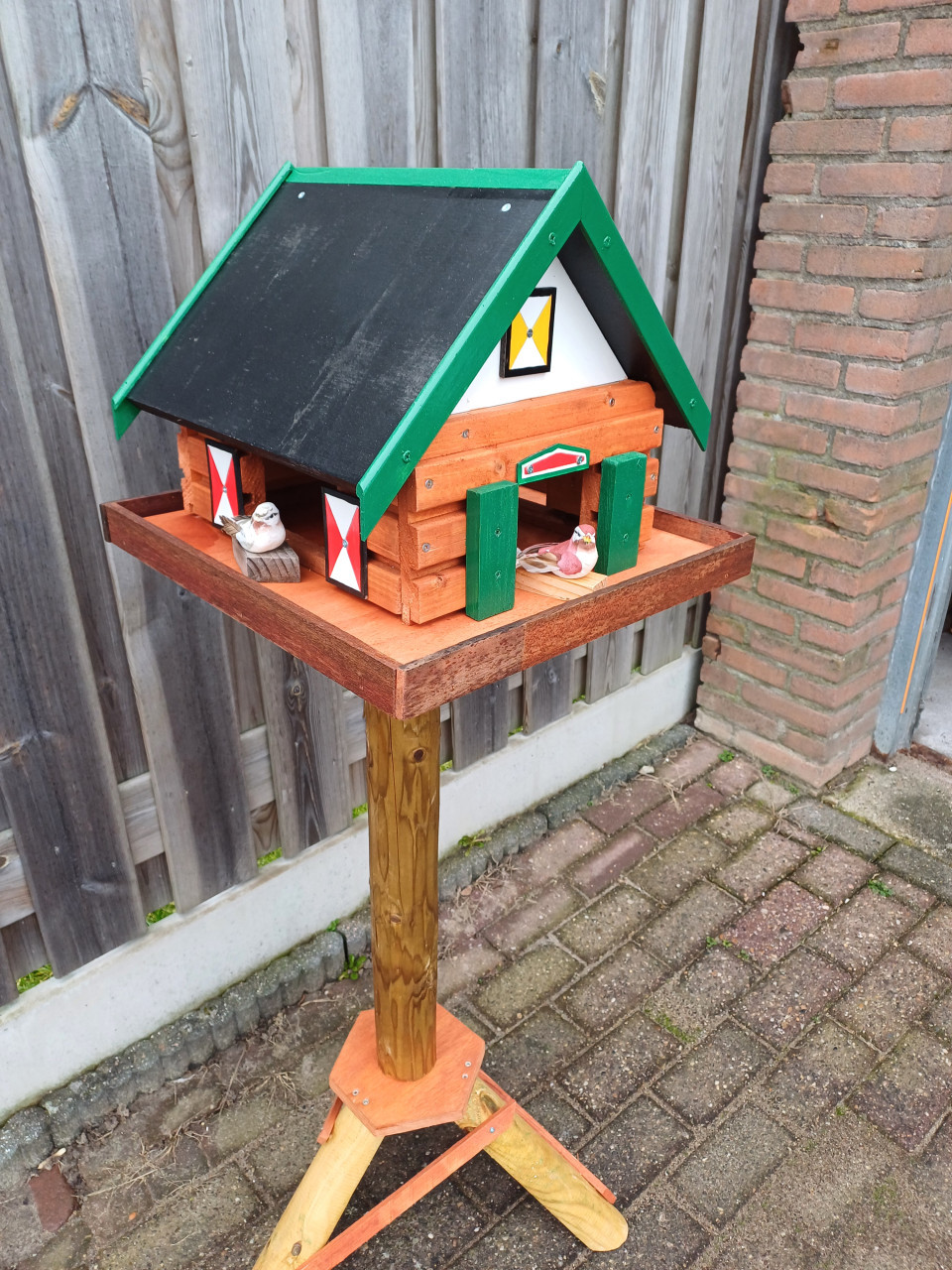 Vogelhuisjes te kust en te keur [ zie foto;s ]