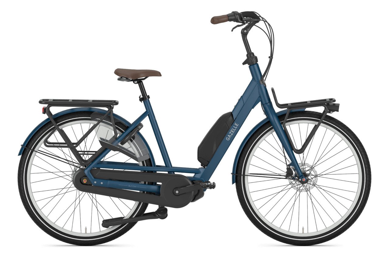 Gazelle Bloom C7 shimano middenmotor,de ideale elektrischemoederfiets!